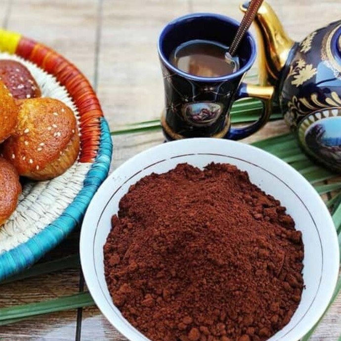 قهوه هسته خرما (پودر هسته خرما) نیم کیلویی